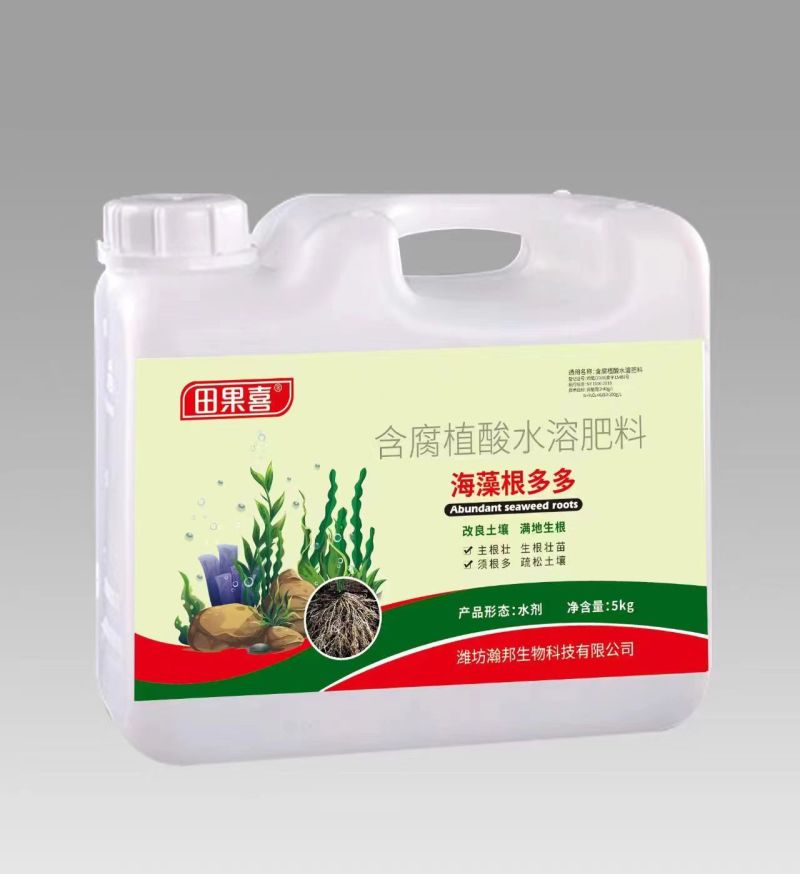 [精选]河南田果喜-海藻根多多含腐植酸水溶肥水溶肥