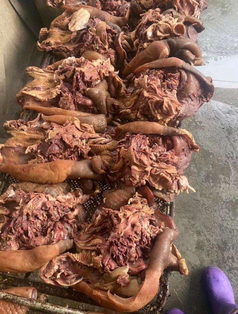 火烧毛纯熟五香牛头肉，品质保证，大量有货，欢迎来电咨询