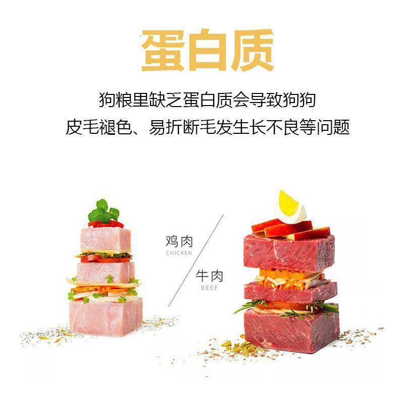狗粮50kg大型成犬幼犬粮德牧边牧藏獒金毛萨摩拉布包邮
