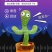 网红仙人掌同款跳舞唱歌扭扭学说话儿童玩具婴儿生日礼物