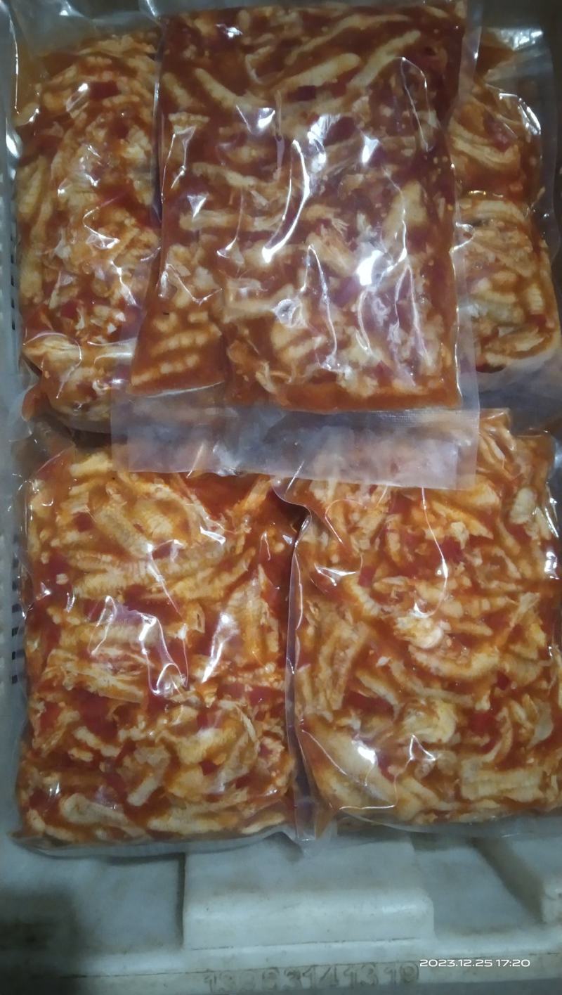 熟脱无骨鸡爪川香口味