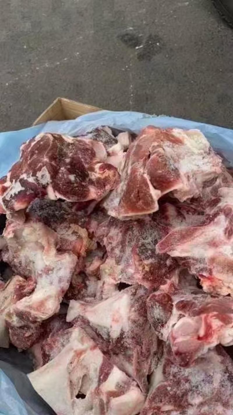 羊胯骨实拍，肉多，几块钱一斤
