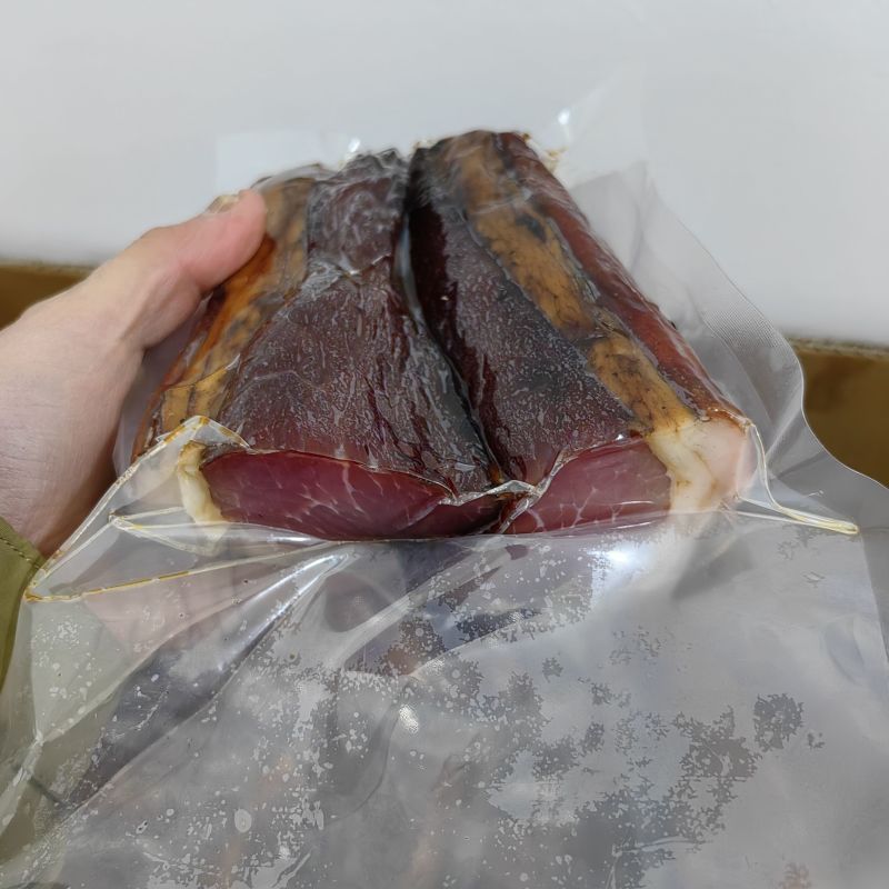 四川烟熏精品后腿、五花腊肉500g真空装厂家直销一件代发