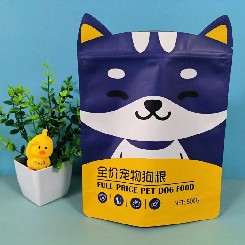 通货宠物食品包装袋A狗粮猫粮自立袋A宠物粮镀铝密封袋