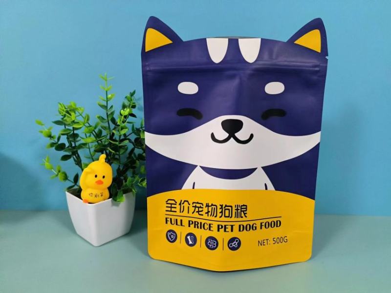 通货宠物食品包装袋A狗粮猫粮自立袋A宠物粮镀铝密封袋