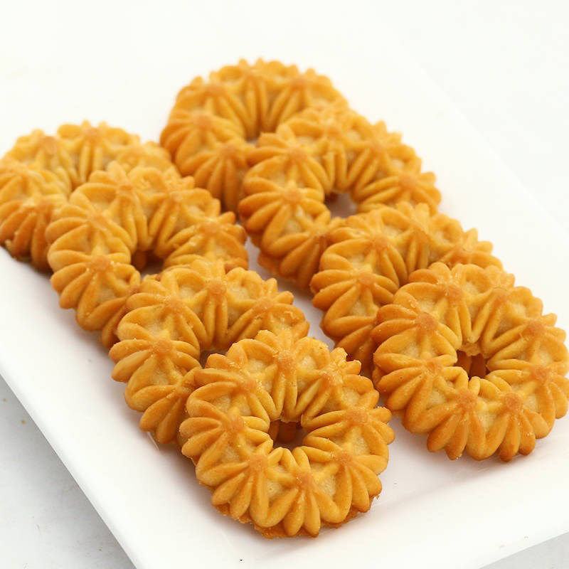 曲奇饼干山药芝麻酥性饼干丹麦曲奇饼独立包装早餐零食下午茶