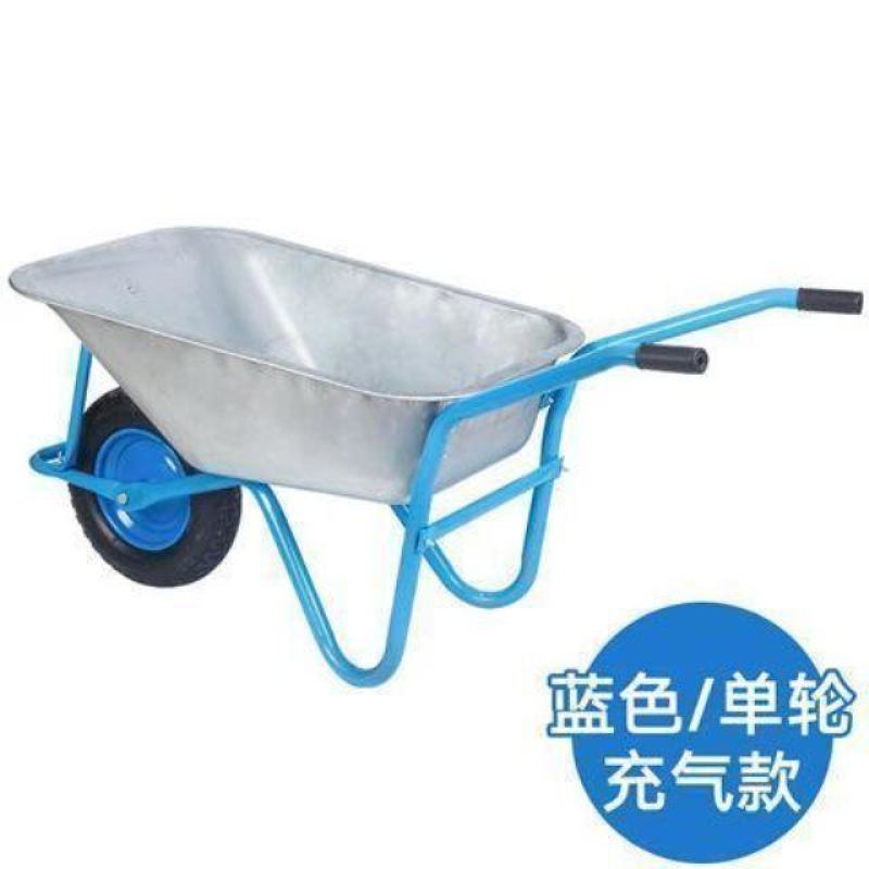 批发独轮车农用工地单轮手推车沙泥土花园建筑垃圾搬运车不包