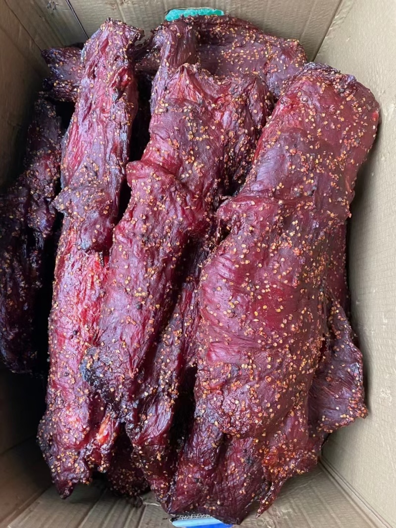 6.7成干成都老厂猪肉大块肉过年卖的很火的大块肉货到满意