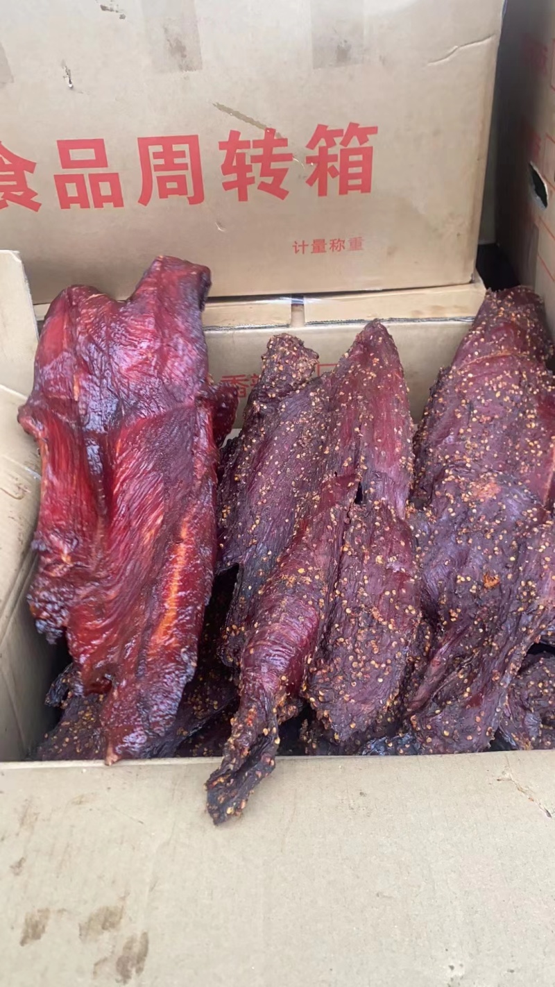 6.7成干成都老厂猪肉大块肉过年卖的很火的大块肉货到满意