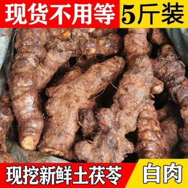 土茯苓新鲜白肉土茯苓批发新鲜野生天然散装无硫现挖发