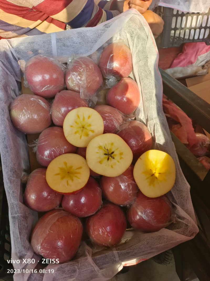 苹果山西膜袋苹果大量上市产地直发品质保障量大优惠