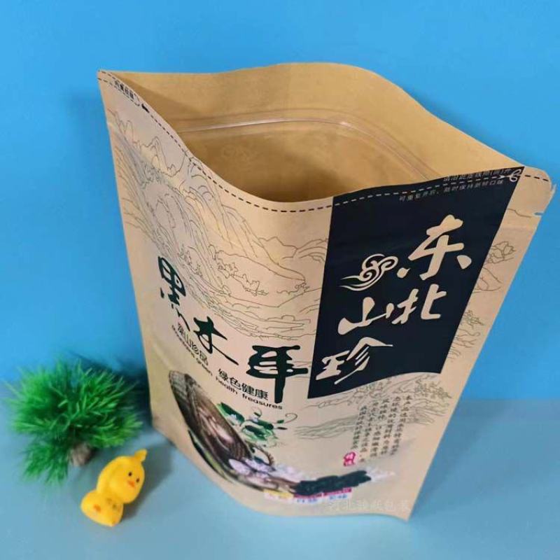 东北黑木耳包装袋A山珍包装袋A菌菇木耳干货食品包装袋