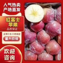 精品苹果山西运城红富士苹果条红一手货源产地发货坏果包赔