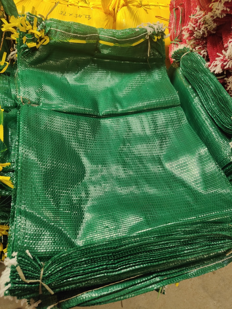 厂家批发各种颜色装玉米蔬菜水果西瓜大蒜土豆网眼袋