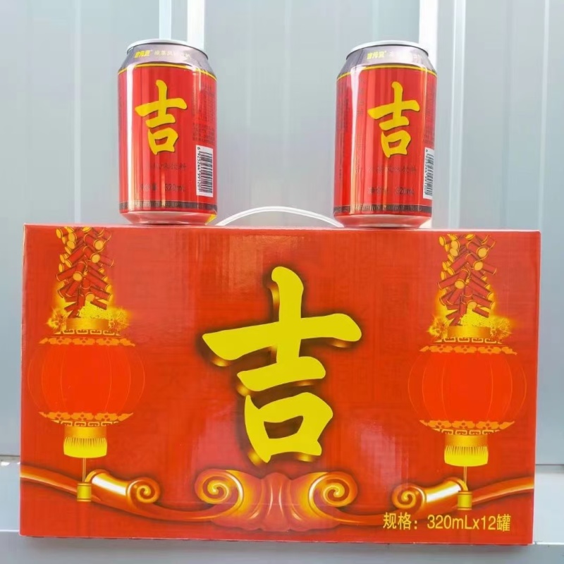 吉宝凉茶320*24罐，口感好价格优