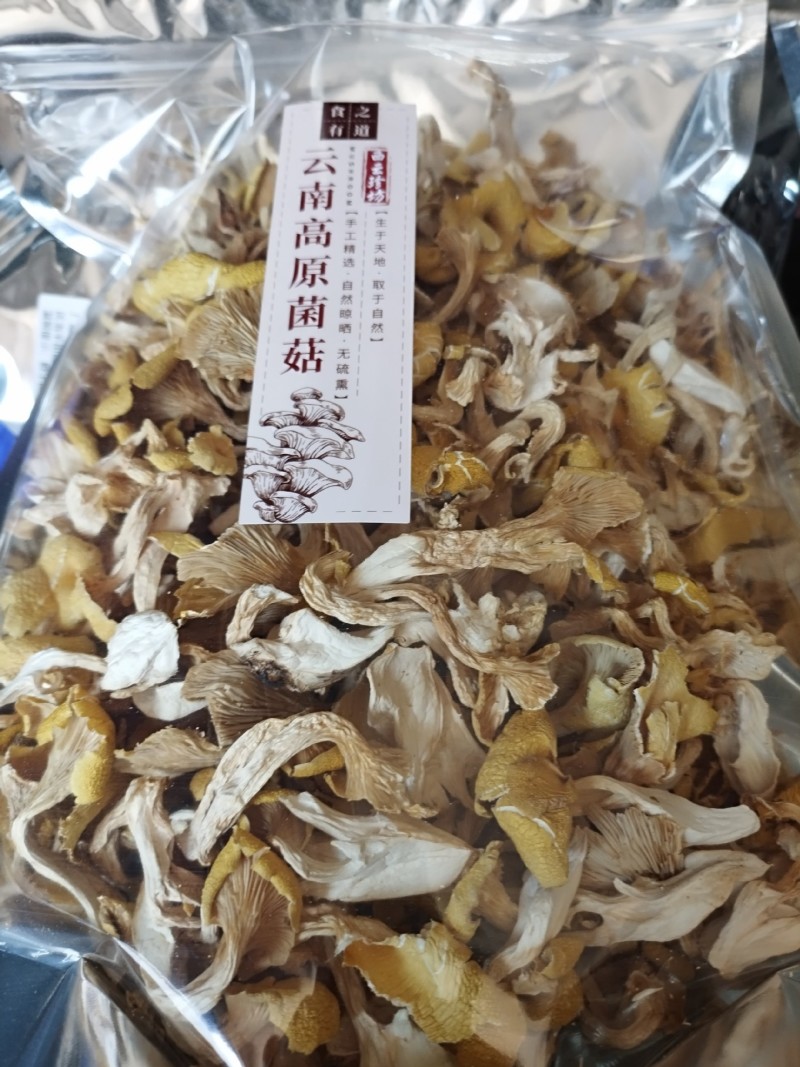 鸡油菌源头基地直供云南特产食用菌黄丝菌煲汤榆黄菇干货蘑菇