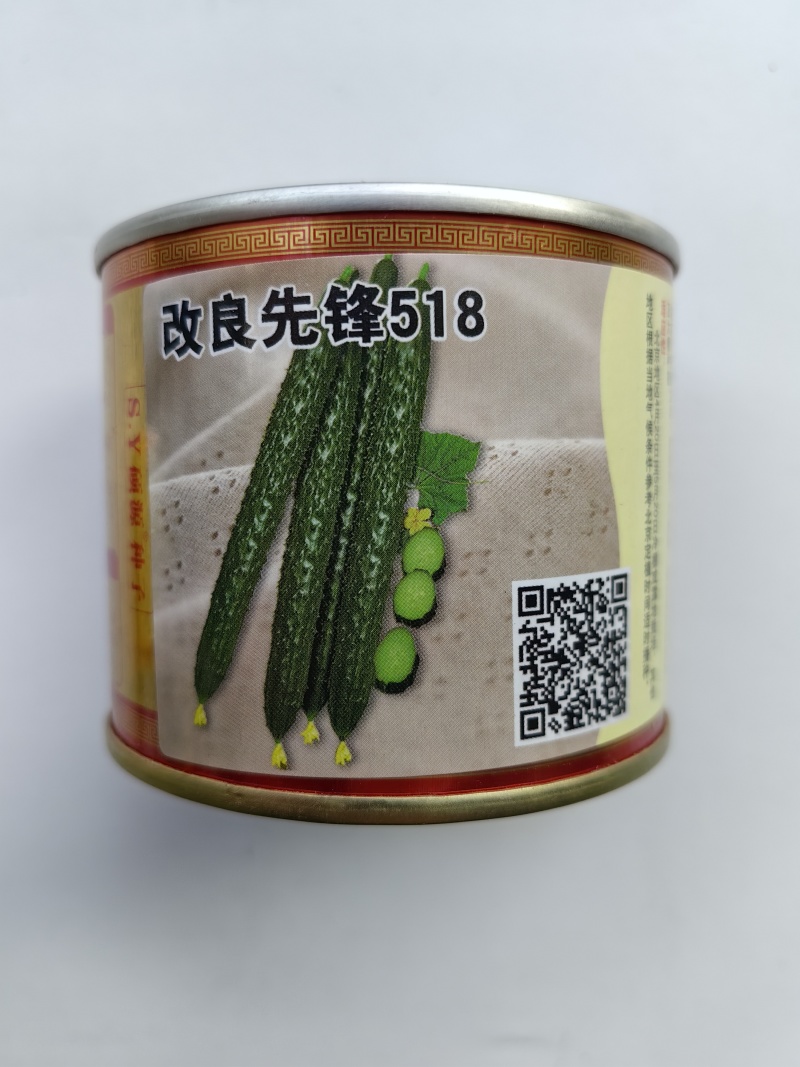 黑皮油亮黄瓜种子先锋518绿肉短把抗热春夏秋露地大棚黄瓜