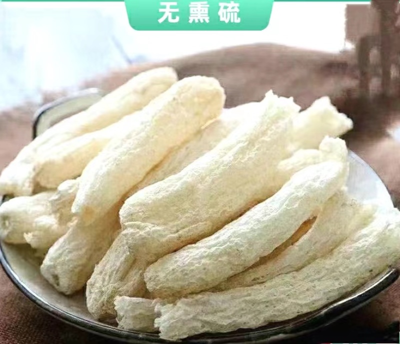 农家无裙竹荪脱裙竹荪杆煲汤食用鲜香美味爽口