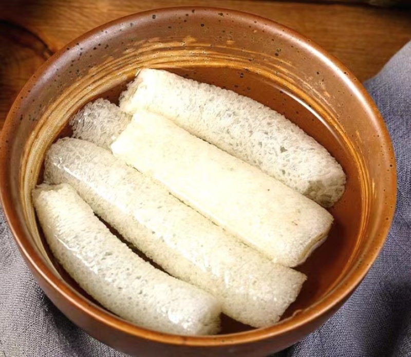 农家无裙竹荪脱裙竹荪杆煲汤食用鲜香美味爽口