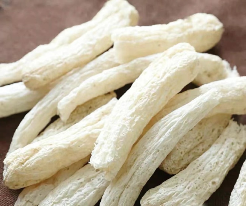 农家无裙竹荪脱裙竹荪杆煲汤食用鲜香美味爽口