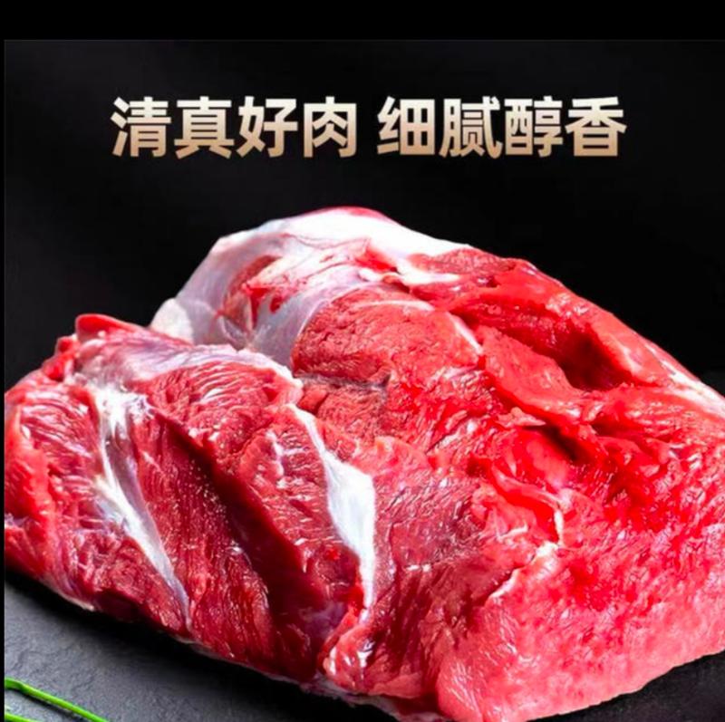 【牛腿肉】新鲜现杀黄牛肉农家牛腩肉纯干牛肉冷链包邮