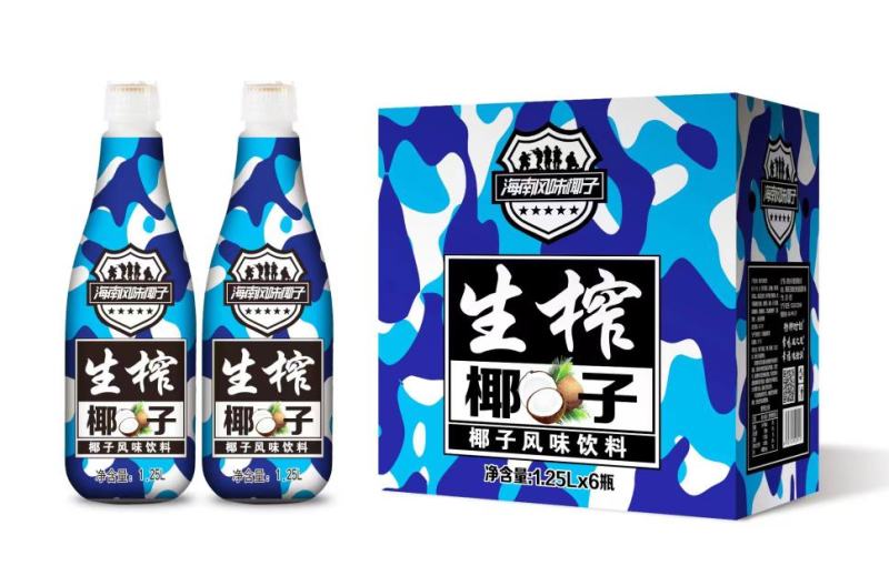 海南特产果蔬汁植物蛋白分风生榨椰子汁，椰奶厂家，量大从优