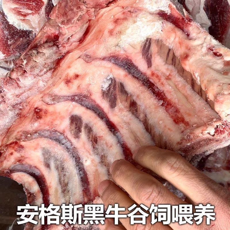 煲汤牛排骨新鲜带肉牛骨头牛肋骨牛肋排商用整箱牛肋眼骨牛脊