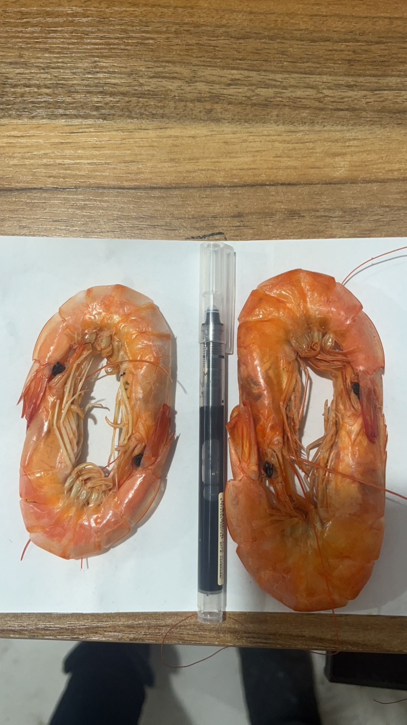 精品优质特大烤虾净重17斤