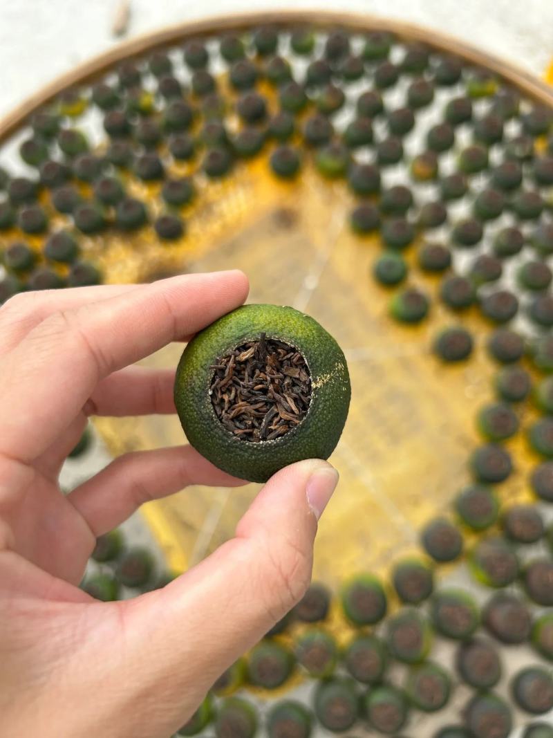 【包邮】新会小青柑熟茶宫廷柑普茶熟茶茶叶散装普洱茶浓香型
