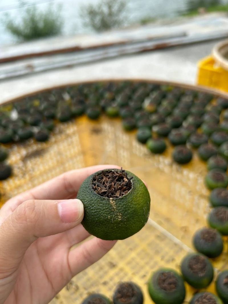 【包邮】新会小青柑熟茶宫廷柑普茶熟茶茶叶散装普洱茶浓香型