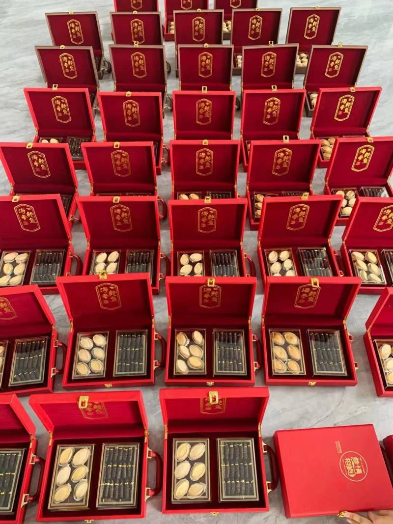 大家好，春节临近，需要鲍鱼海参礼盒联系吧！货源充足，价格