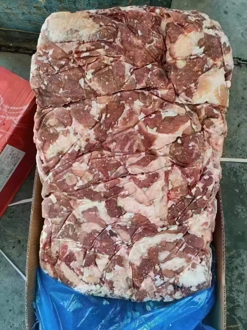 牛碎肉瘦度高块也不小适合炖锅做馅一手货源