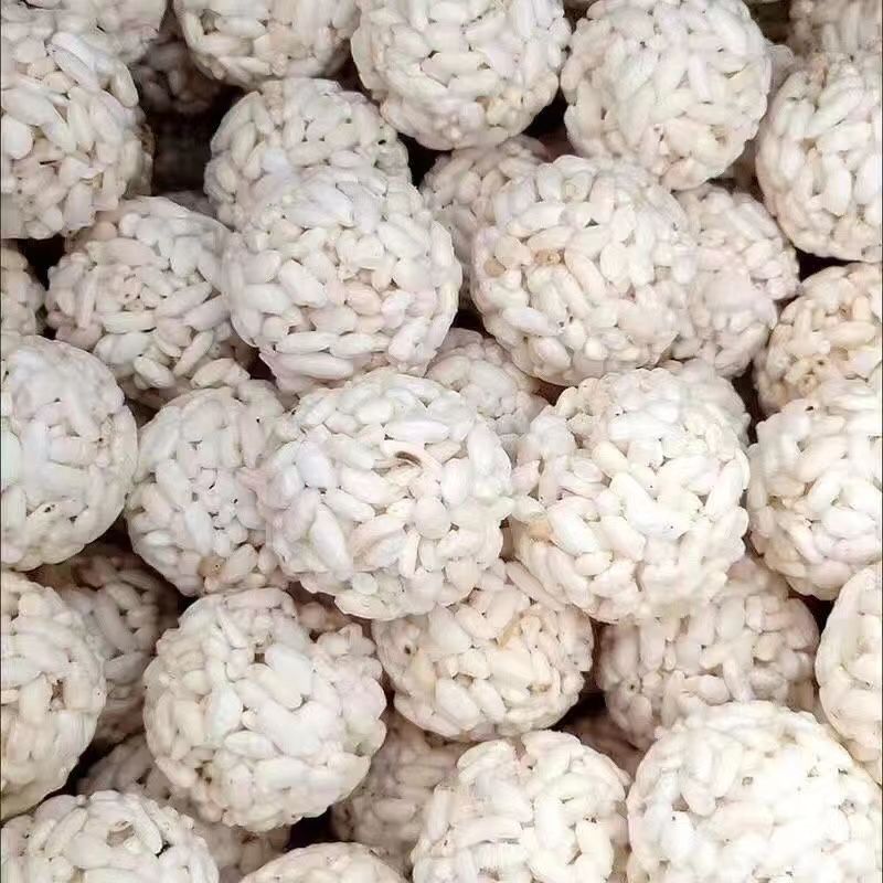 大米球小米球大米小球彩球米棒米板各种膨化食品