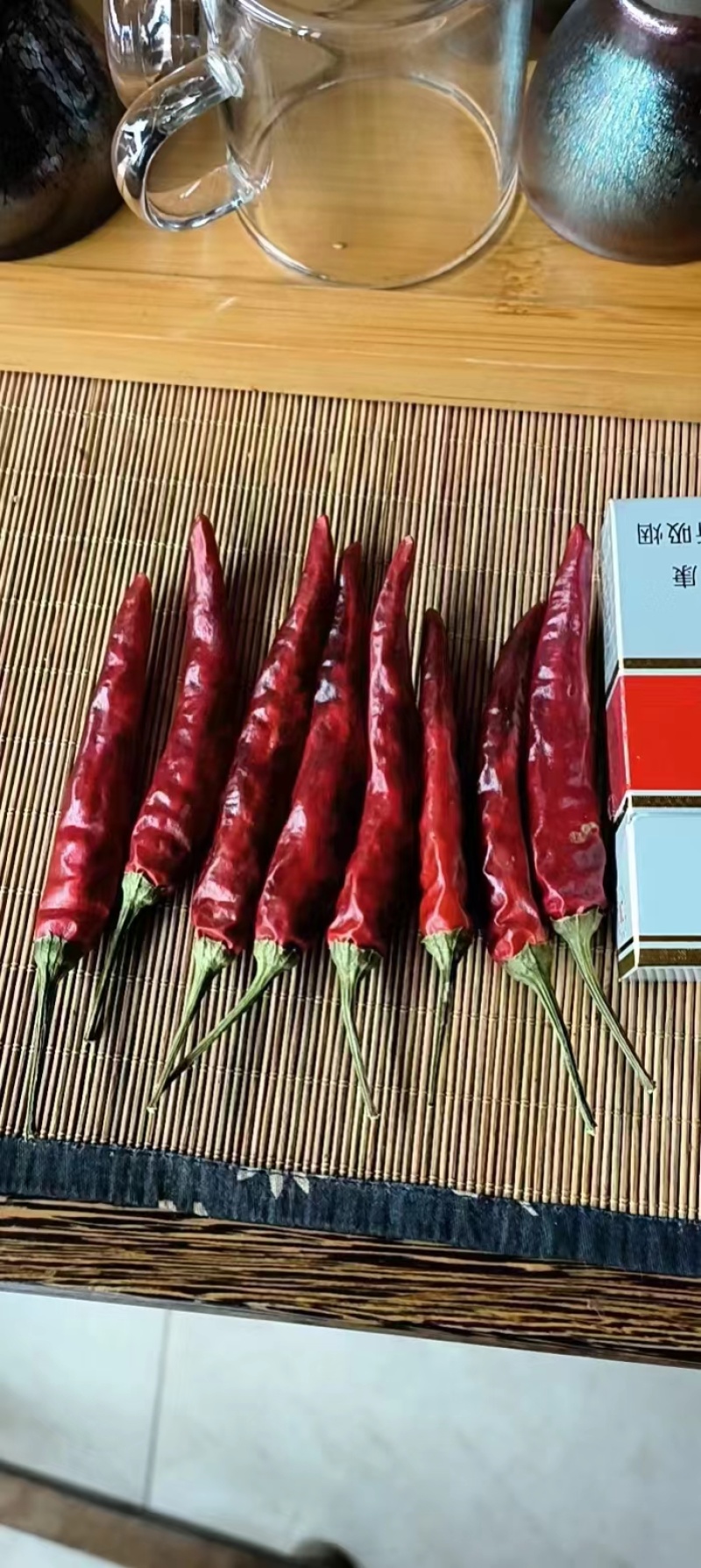 朝天椒种子聚缘艳红158大果单生抗病腌制剁椒鲜食硬