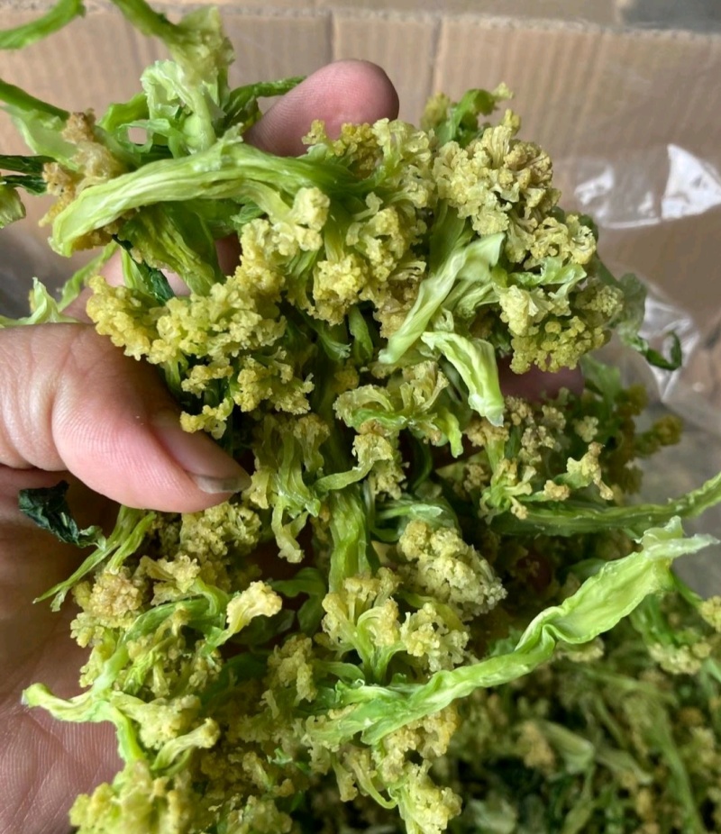 优质脱水花菜干，20斤一件