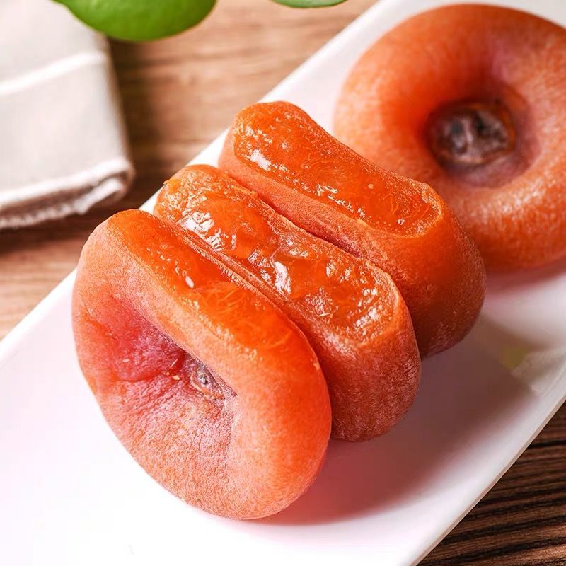 2023年新鲜柿饼柿子饼霜降正宗糖心吊饼