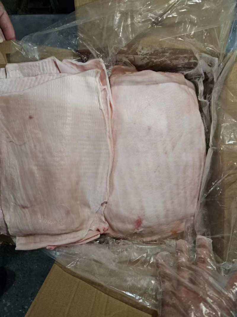 国产肥猪大皮腿皮中方皮无油无毛新货手续齐全厂家直发