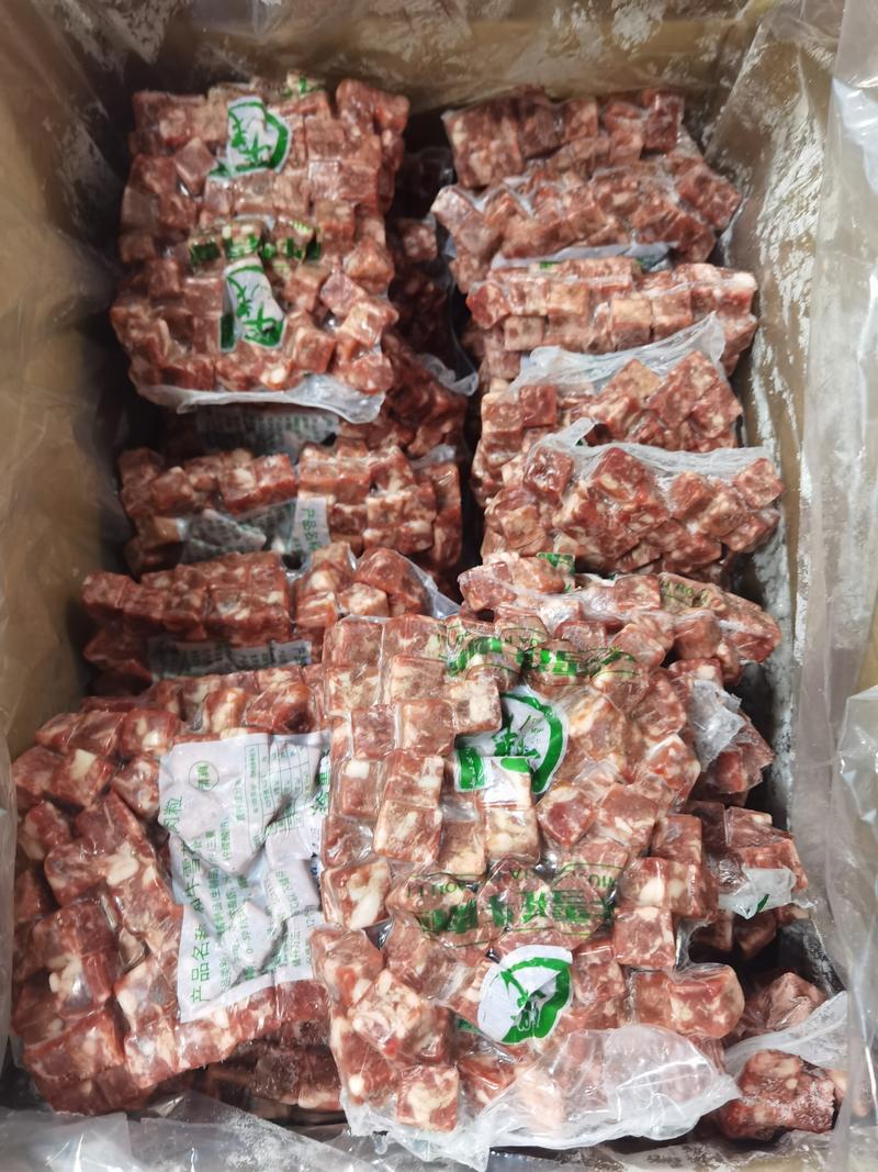 山东滨州大量供应国产和牛雪花牛肉粒工厂直发对接全国市场