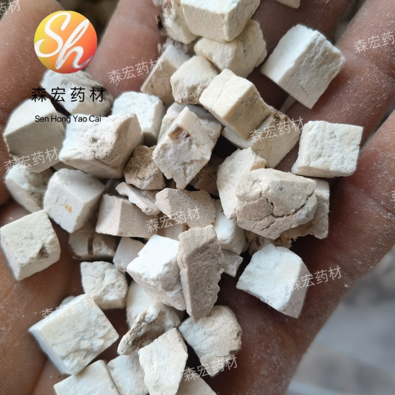 岳西茯苓一刀统丁干度好优质货源供应长期大量稳定供应