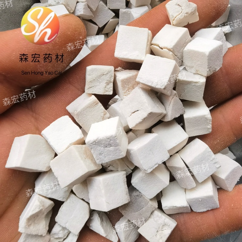 岳西茯苓一刀统丁干度好优质货源供应长期大量稳定供应