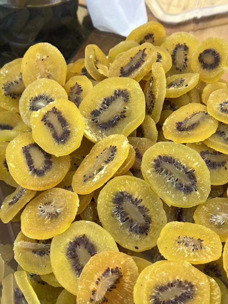 猕猴桃干片500g奇异果干蜜饯果干果脯弥胡狝猴桃干水果小