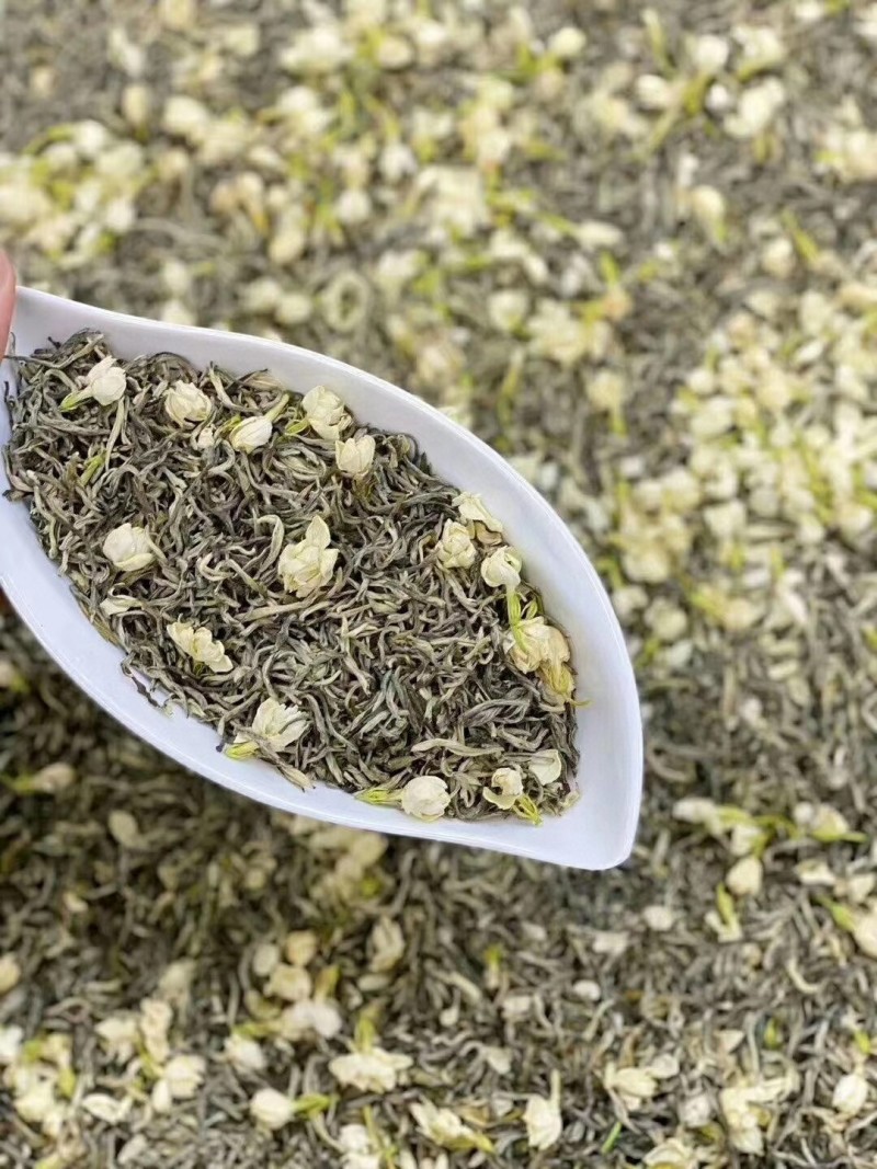500g浓香型茉莉花茶茉莉小金针烘青绿茶茉莉飘雪