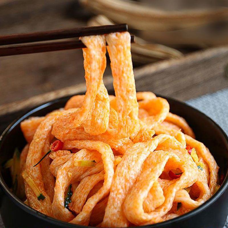 干牛筋面批发纯手工辣条用长面筋凉皮凉拌方便速食河南特产