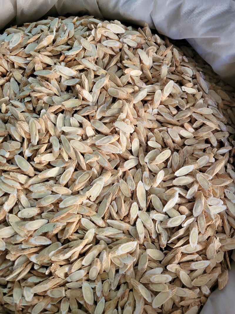 黄芪瓜子片黄芪1.0甘肃产地货源大货供应七彩百草