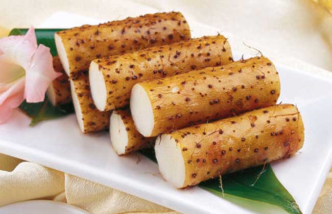 铁棍山药营养成分柱状图