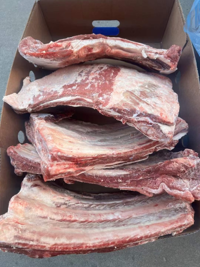 牛肋排，满肉牛肋排，四肋五肋纯牛肋排。瘦度很高