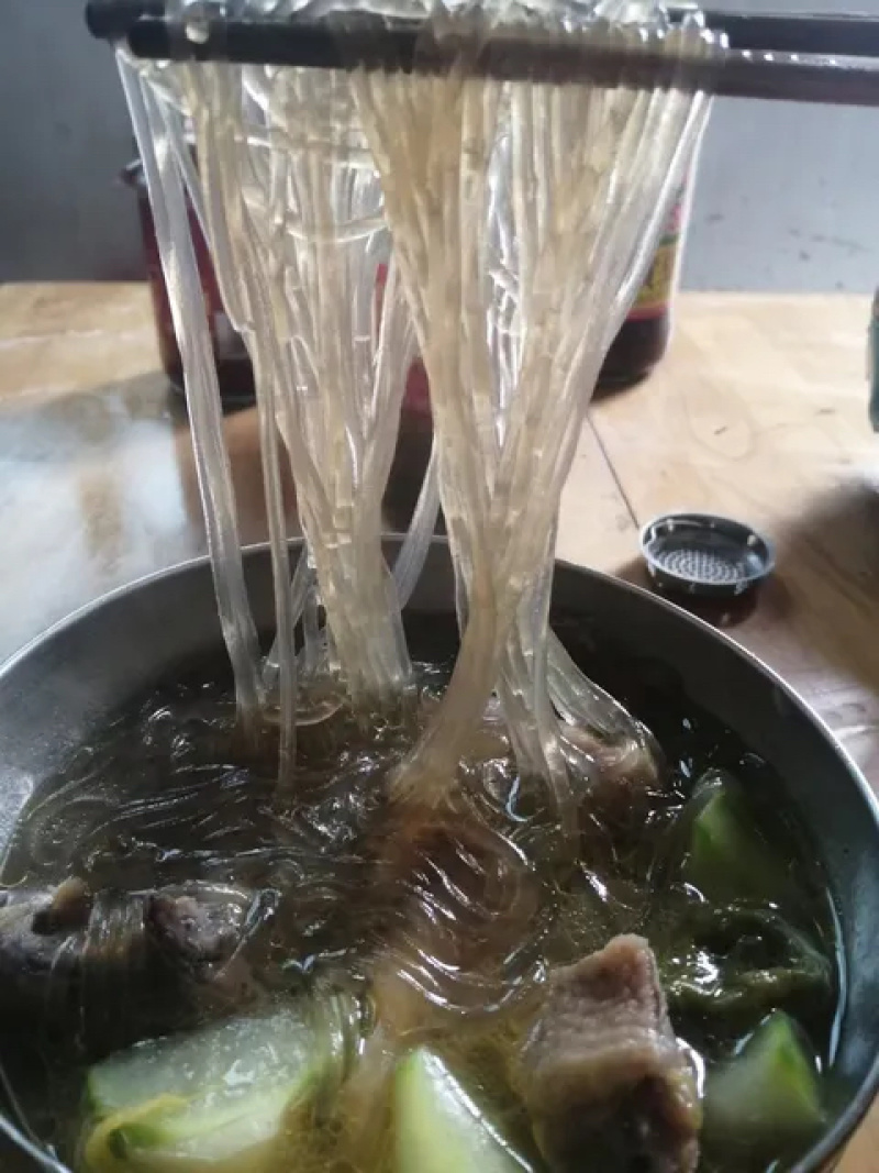 纯西瓜红红薯粉丝