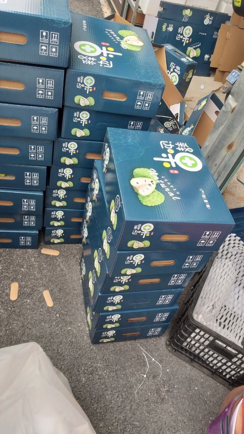 释迦精品果直采直发货量大长期稳定绿色健康