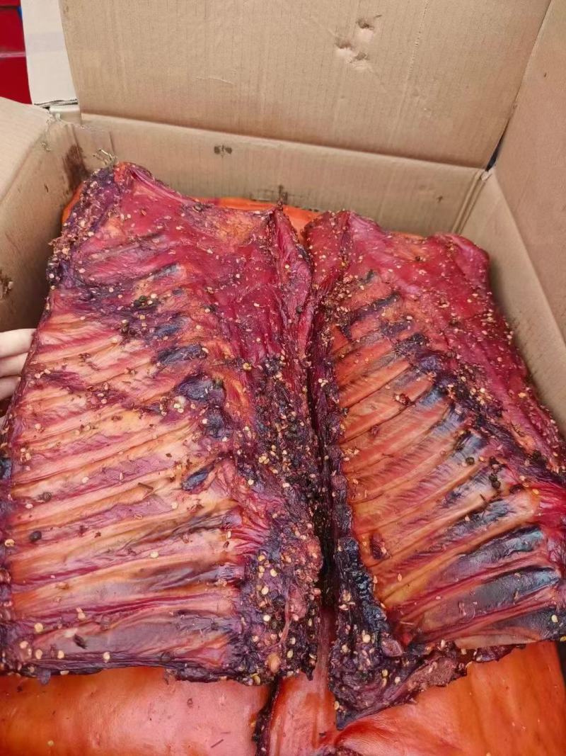 烟熏小猪排中方腊肉腊猪排一手货源价格美丽品质保证