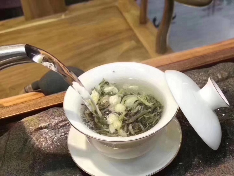 500g浓香型茉莉花茶茉莉小金针绿茶茉莉飘雪礼盒包